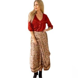 Cienna Tarini Eshe skirt Boho skirt size Small/Medium NWT